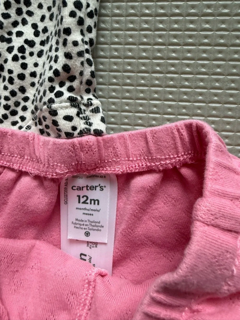 Old Navy|Baby girl summer set,polka dot bodysuit & pink Ruffle Hem Shorts•••Boho